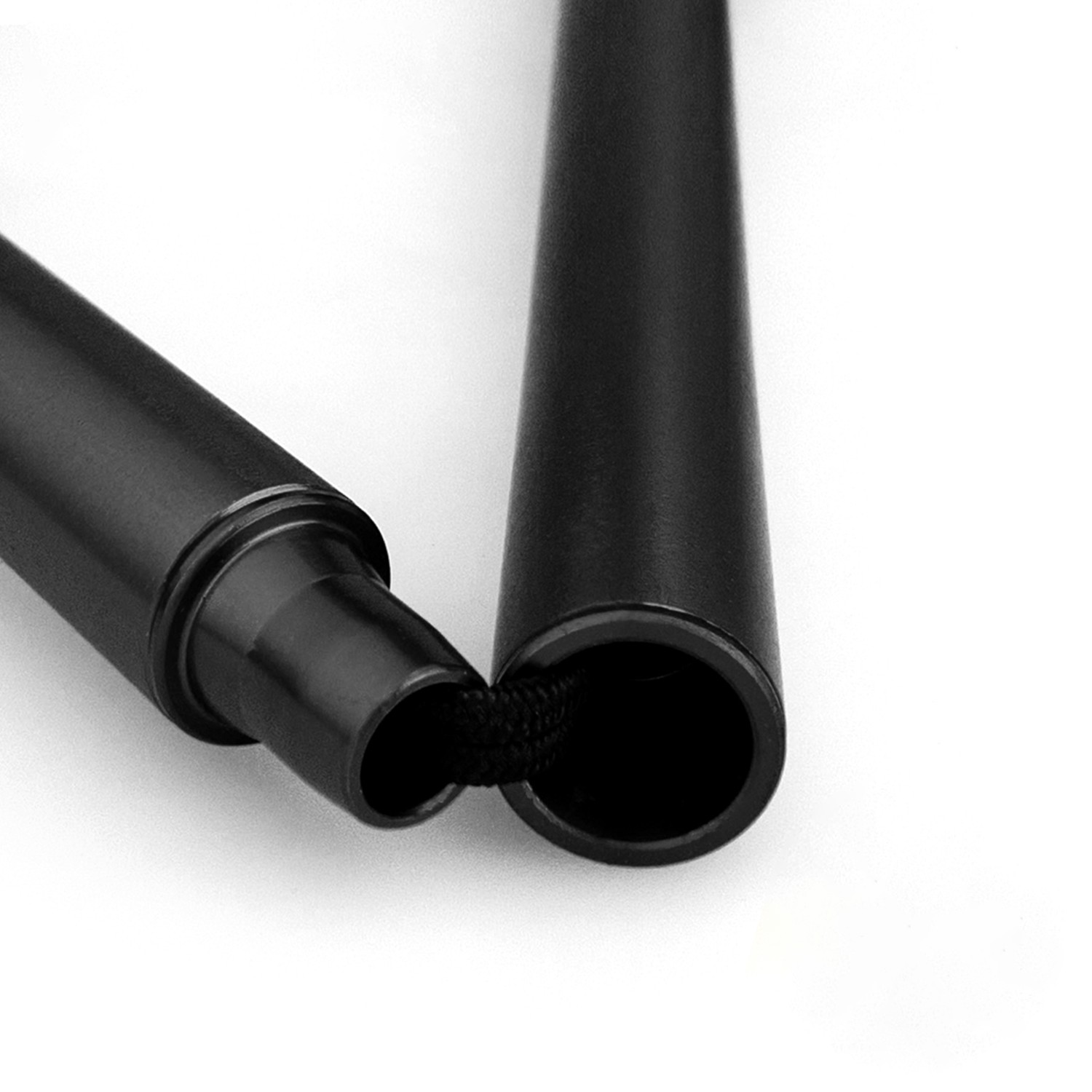 Flexyfoot Soft Derby Handle Black Folding Walking Stick Joints